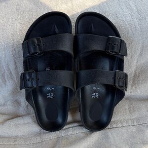 Birkenstock Black Sandals Sz 34
